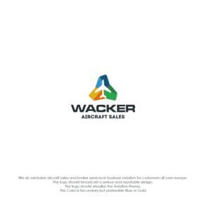 Wacker Aircraft Sales | Logo Design by logo_s