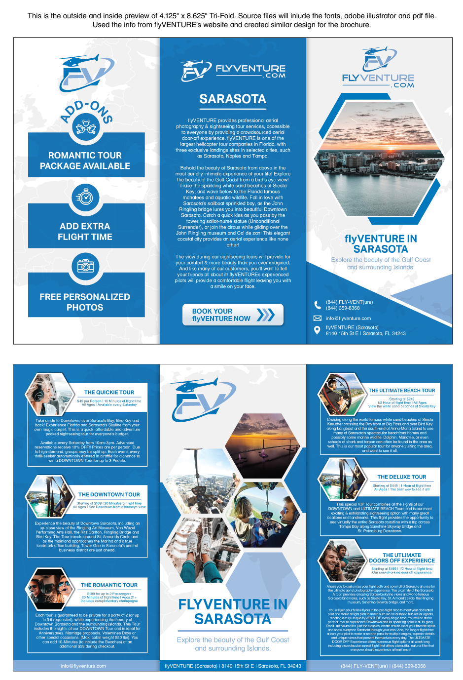 Flyer-Design von fullm0on für Heli Aviation Florida, LLC | Design #24567849