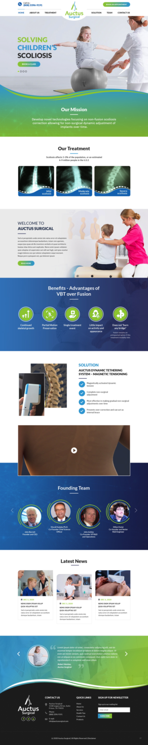 Web Design by pb for this project | Design: #24561290