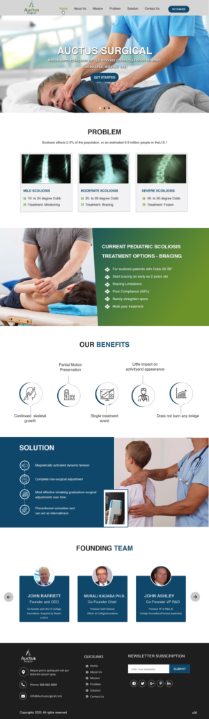 Web Design by pb for this project | Design: #24561306
