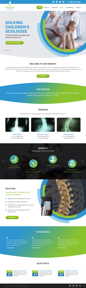 Web Design by pb for this project | Design: #24570019