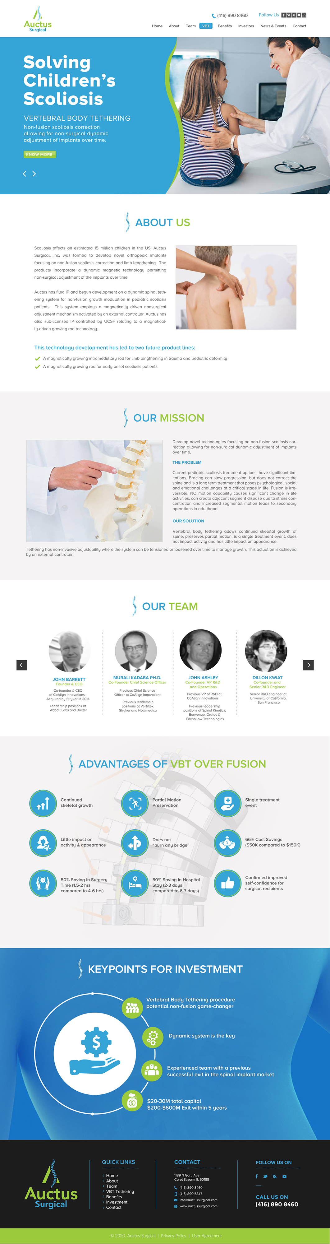 Web Design by chandrayaan.creative for this project | Design #24576566