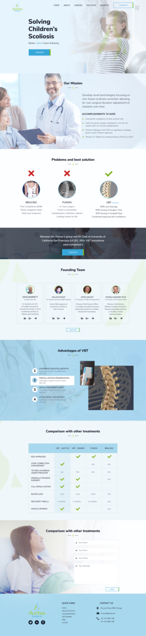 Web Design by Faizan Qadir for this project | Design: #24570151