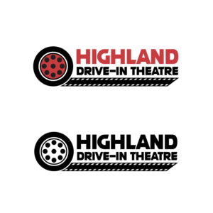 Highland Drive-In Theatre | Logo Design by simple mind