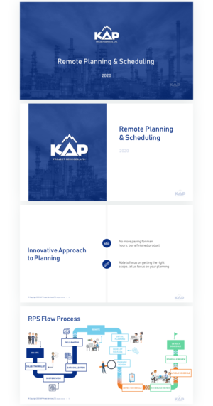 Remote Planning & Scheduling Power Point Presentation | Graphic Design by Imazing