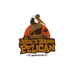 The Druk'N Brown Pelican of Apalachicola Fl. | Diseño de Logo por Christopher.Min