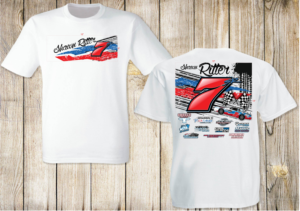Shawn Ritter Dirt Track Racing T-Shirt Design for Shirt Shop LLC | Diseño de Camiseta por Alessandro Serrago