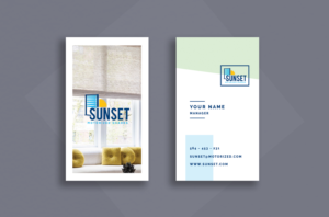 Business Card Design by DiamondVector