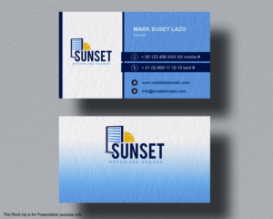 Business Card Design by AA Solutions