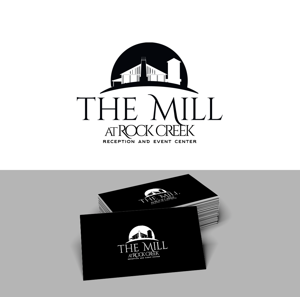 Logo Design by trufya for The Mill at Rock Creek | Design #24609567
