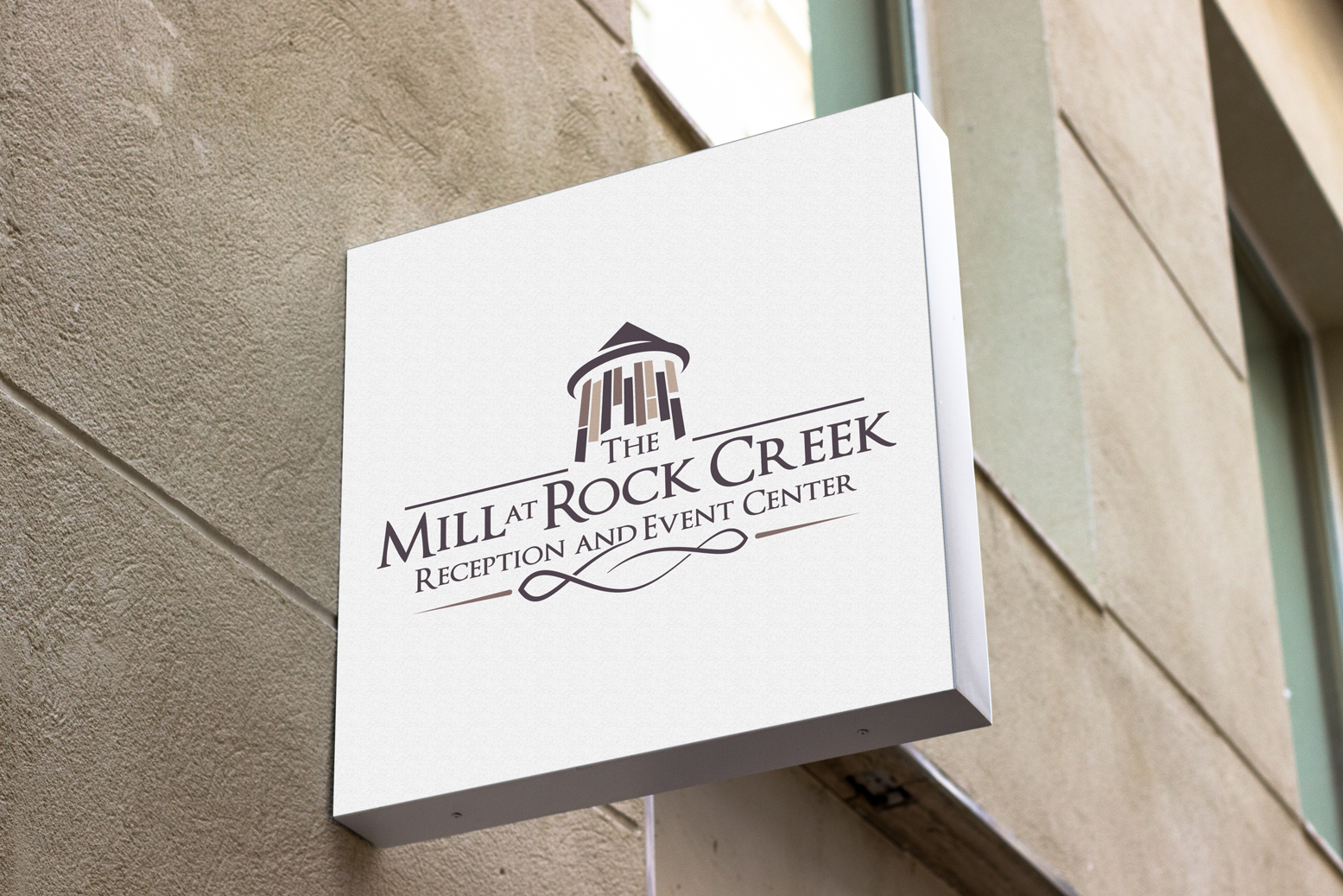 Logo Design by raigraphics for The Mill at Rock Creek | Design #24575745