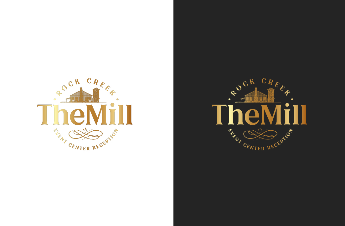 Logo Design by GLDesigns for The Mill at Rock Creek | Design #24563684