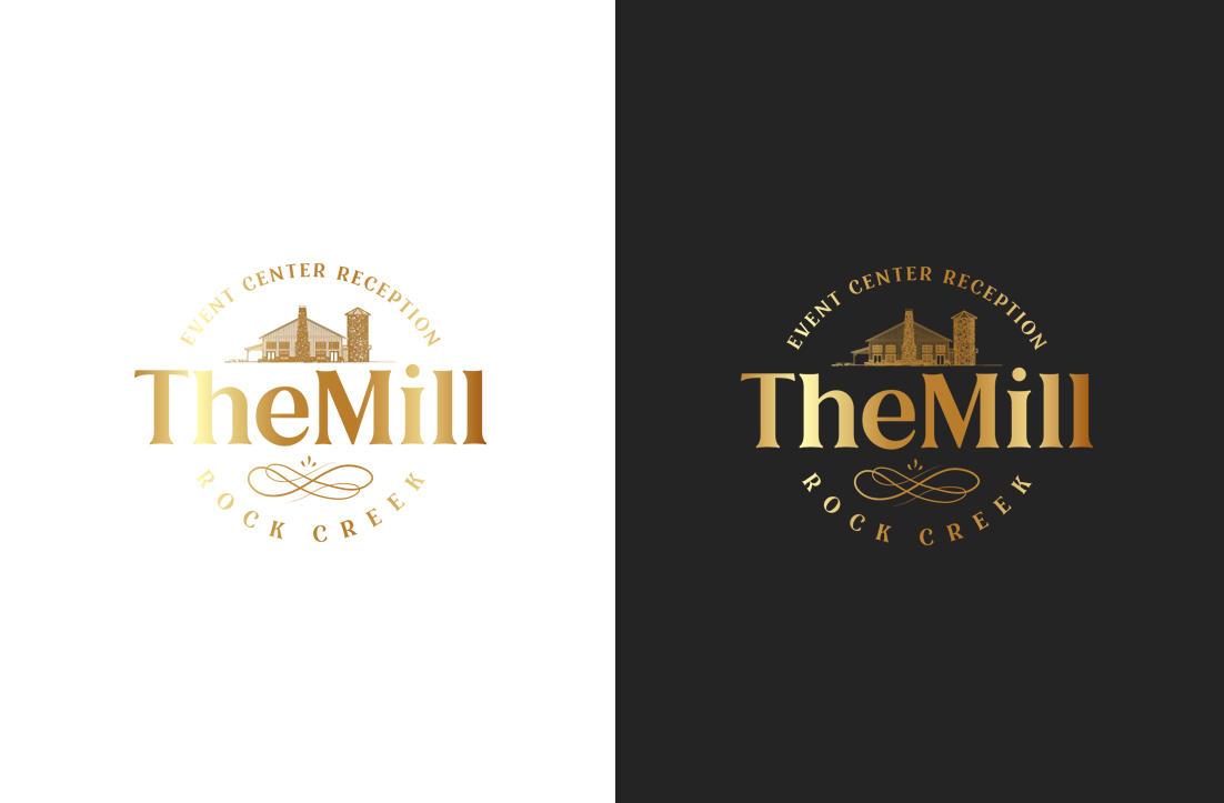 Logo Design by GLDesigns for The Mill at Rock Creek | Design #24572499