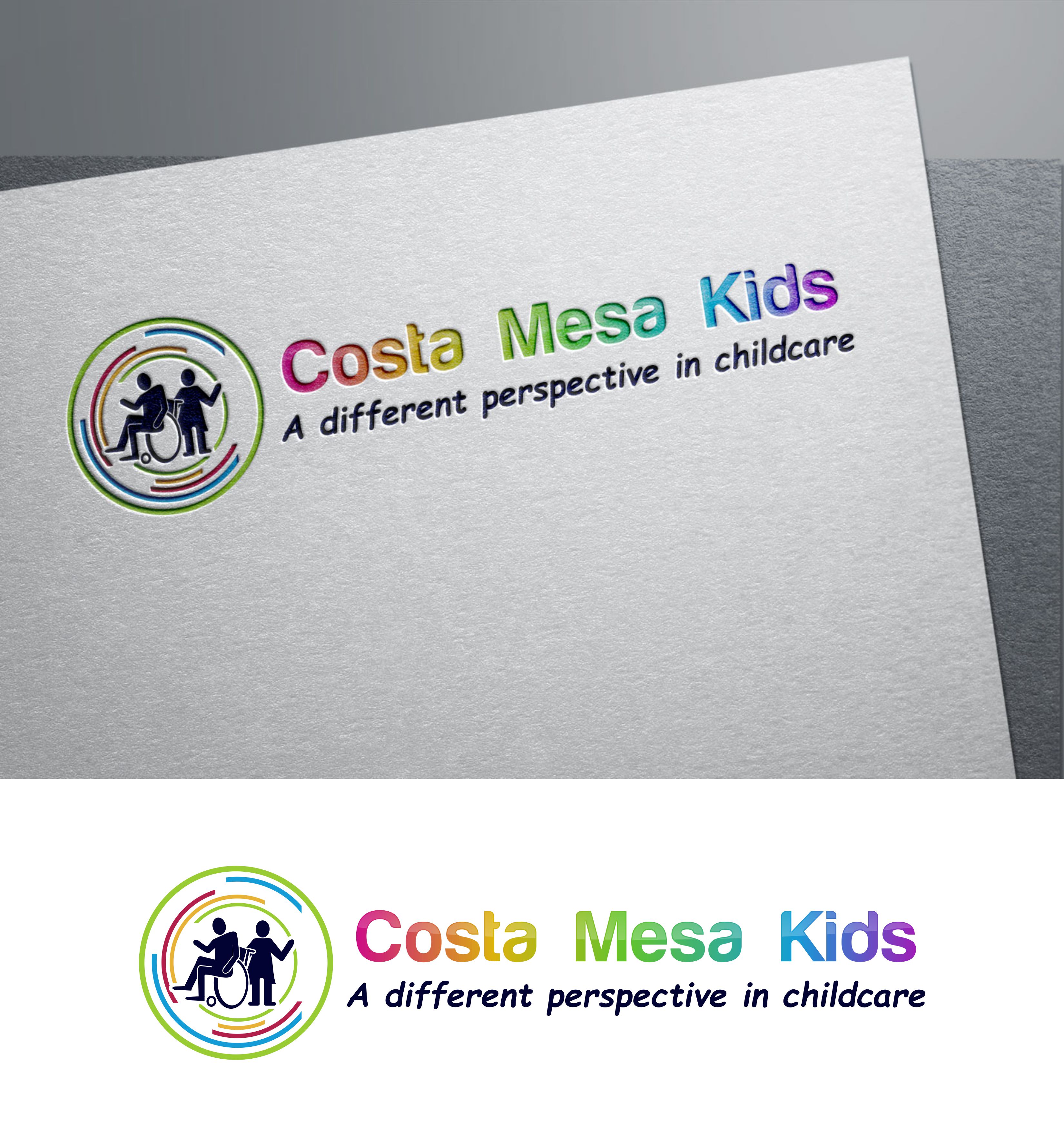 Logo Design by Sarah Graphic for Costa Mesa Kids | Design #24581704
