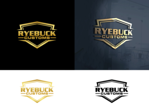 Ryebuck Customs | Diseño de Logo por Slant Line Media