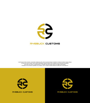 Ryebuck Customs | Logo Design by siti MWDesign