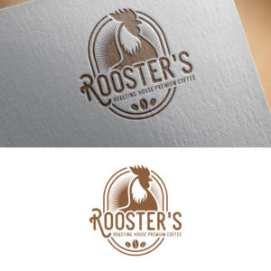 Rooster's Roasting House - Premium Coffee | Logo Design by Graphic Bricks