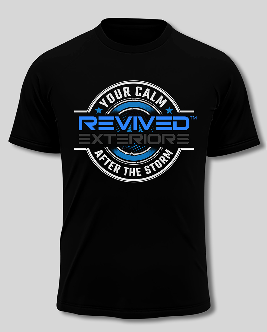 T-shirt Design by Jonya for Revived Exteriors, Inc. | Design #24586964