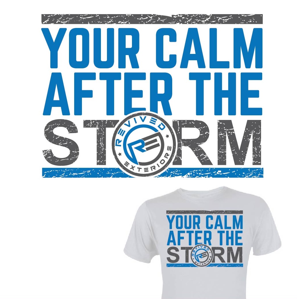 T-Shirt-Design von 75-R-P-Z für Revived Exteriors, Inc. | Design #24602165