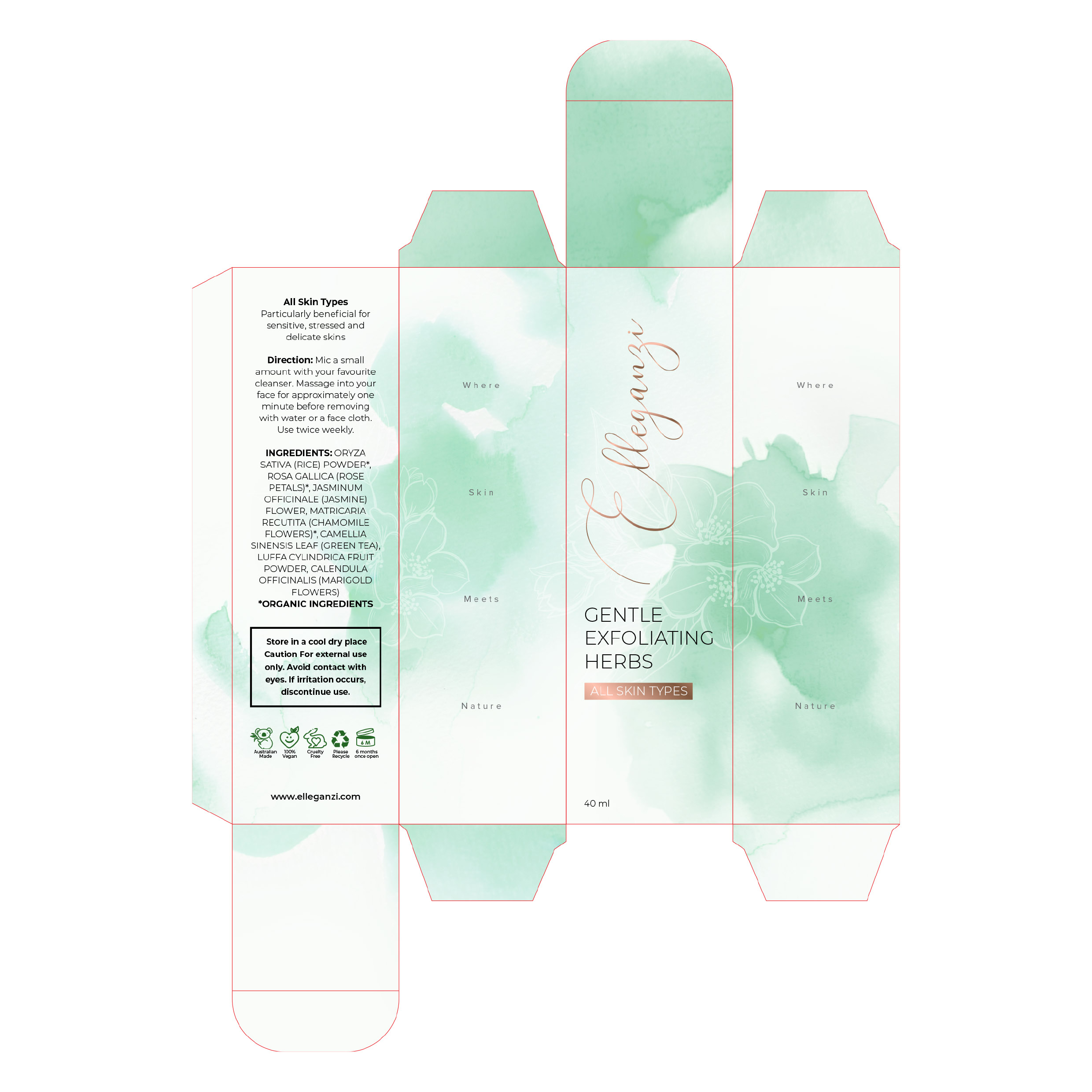Packaging Design by PanjiKae for Elleganzi Skincare | Design #24614199