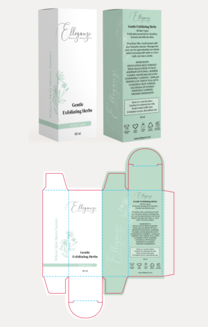 Packaging Design by Krasimira Georgieva for Elleganzi Skincare | Design: #24570367