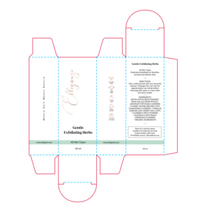 Packaging Design by Krasimira Georgieva for Elleganzi Skincare | Design: #24576789