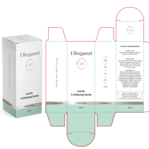 Packaging Design by Krasimira Georgieva for Elleganzi Skincare | Design: #24657551