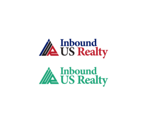 logo for company, Inbound US Realty, that will assist non-US investors purchase US real estate* | Graphic Design by IndreDesign