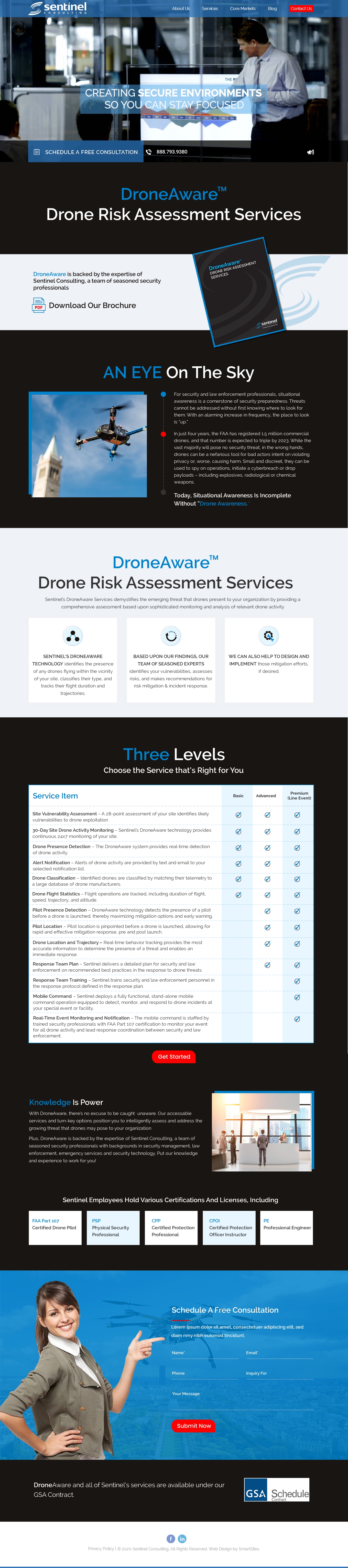 Web Design by HarmiDesigning for Sentinel Consulting, LLC | Design #24594581