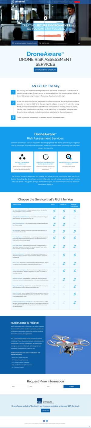 Web-Design von pb für Sentinel Consulting, LLC | Design: #24577977