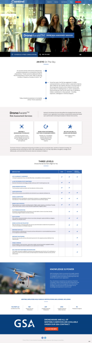 Web-Design von pb für Sentinel Consulting, LLC | Design: #24577979