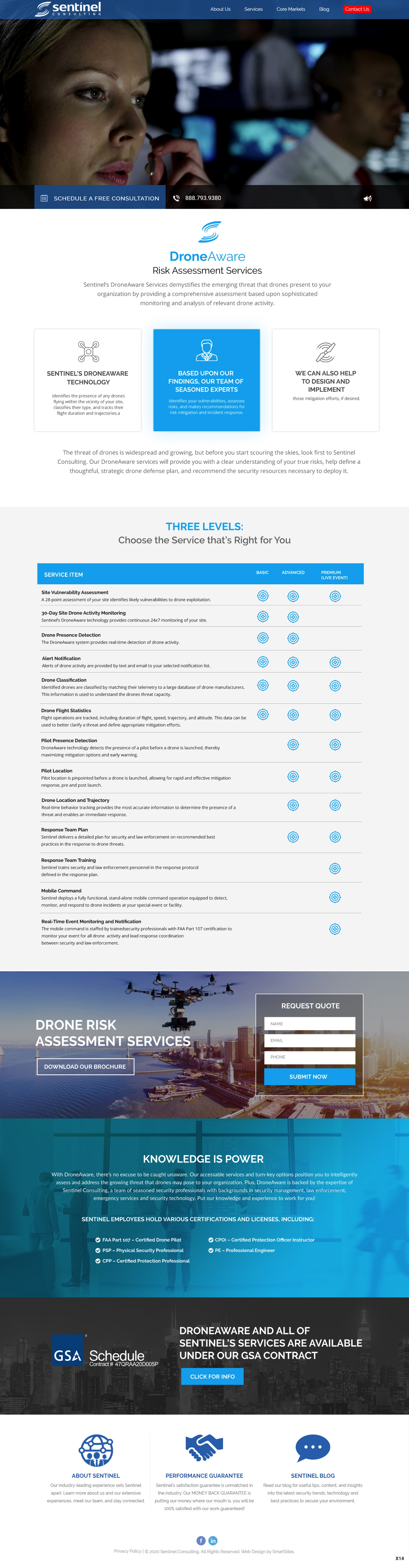 Web Design by pb for Sentinel Consulting, LLC | Design #24577981