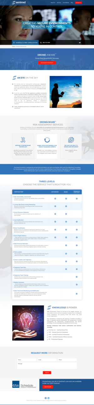 Web-Design von Sbss für Sentinel Consulting, LLC | Design: #24574175