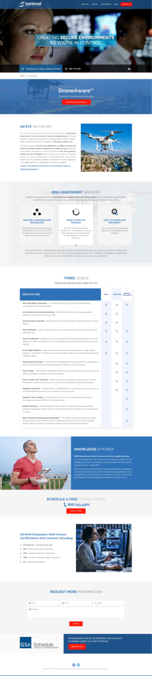 Web-Design von Sbss für Sentinel Consulting, LLC | Design: #24576138