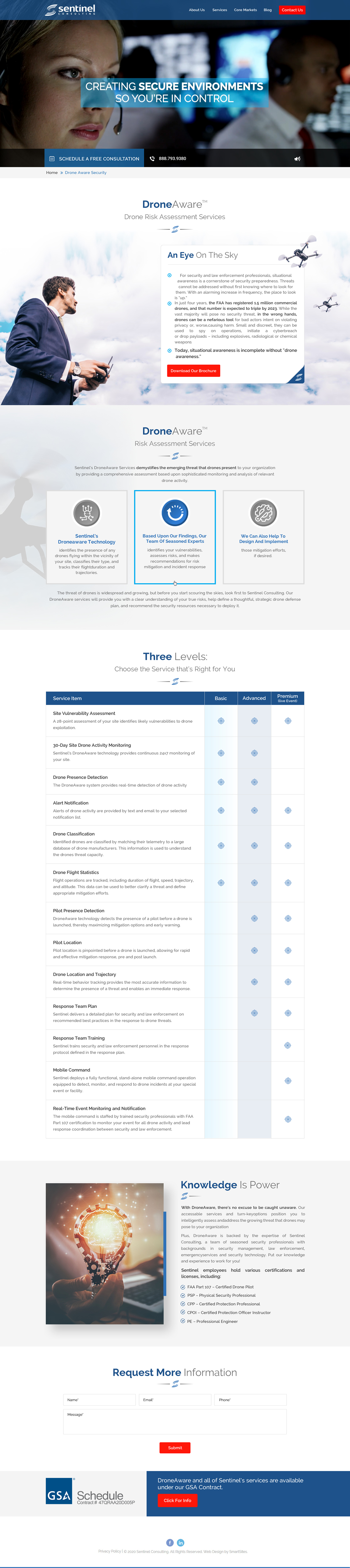 Web Design by Sbss for Sentinel Consulting, LLC | Design #24577843