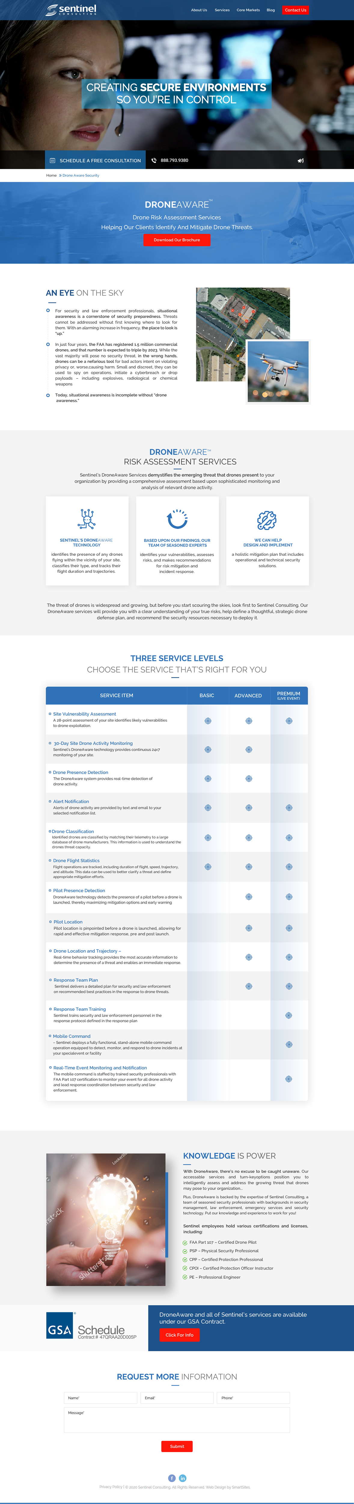 Web Design by Sbss for Sentinel Consulting, LLC | Design #24629508