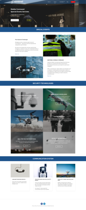 Diseño Web por JDesigns_ para Sentinel Consulting, LLC | Diseño #24572030