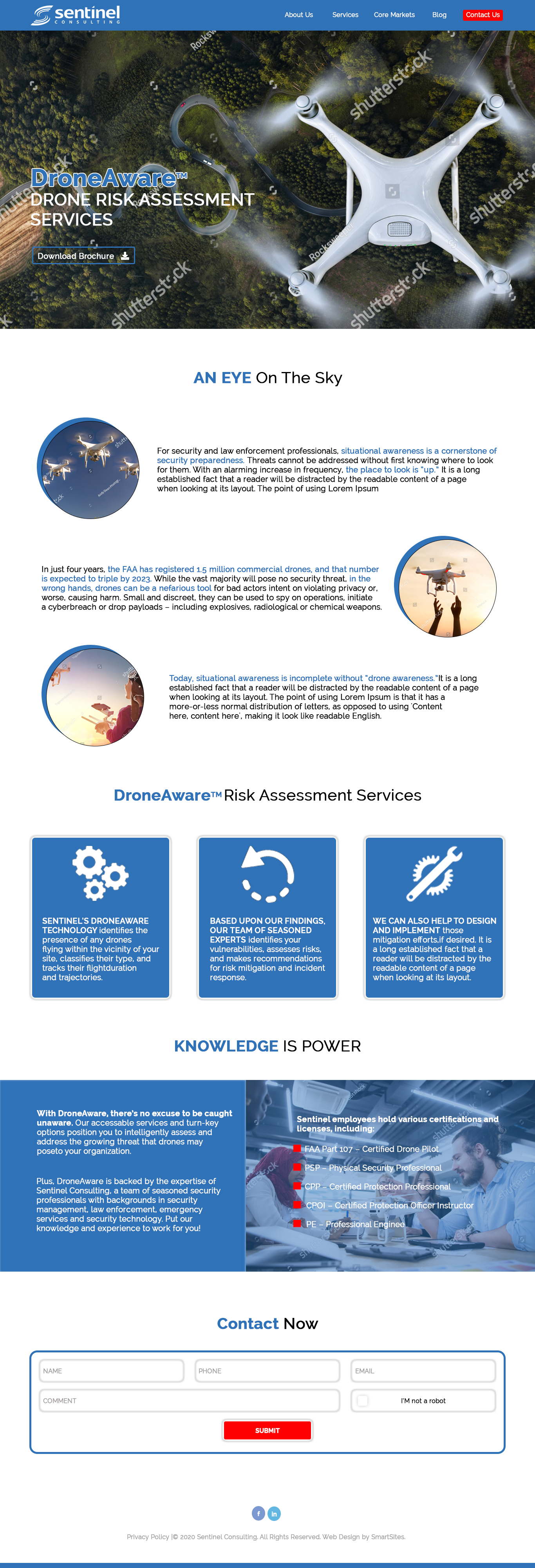 Web Design by CJV Creative for Sentinel Consulting, LLC | Design #24582130