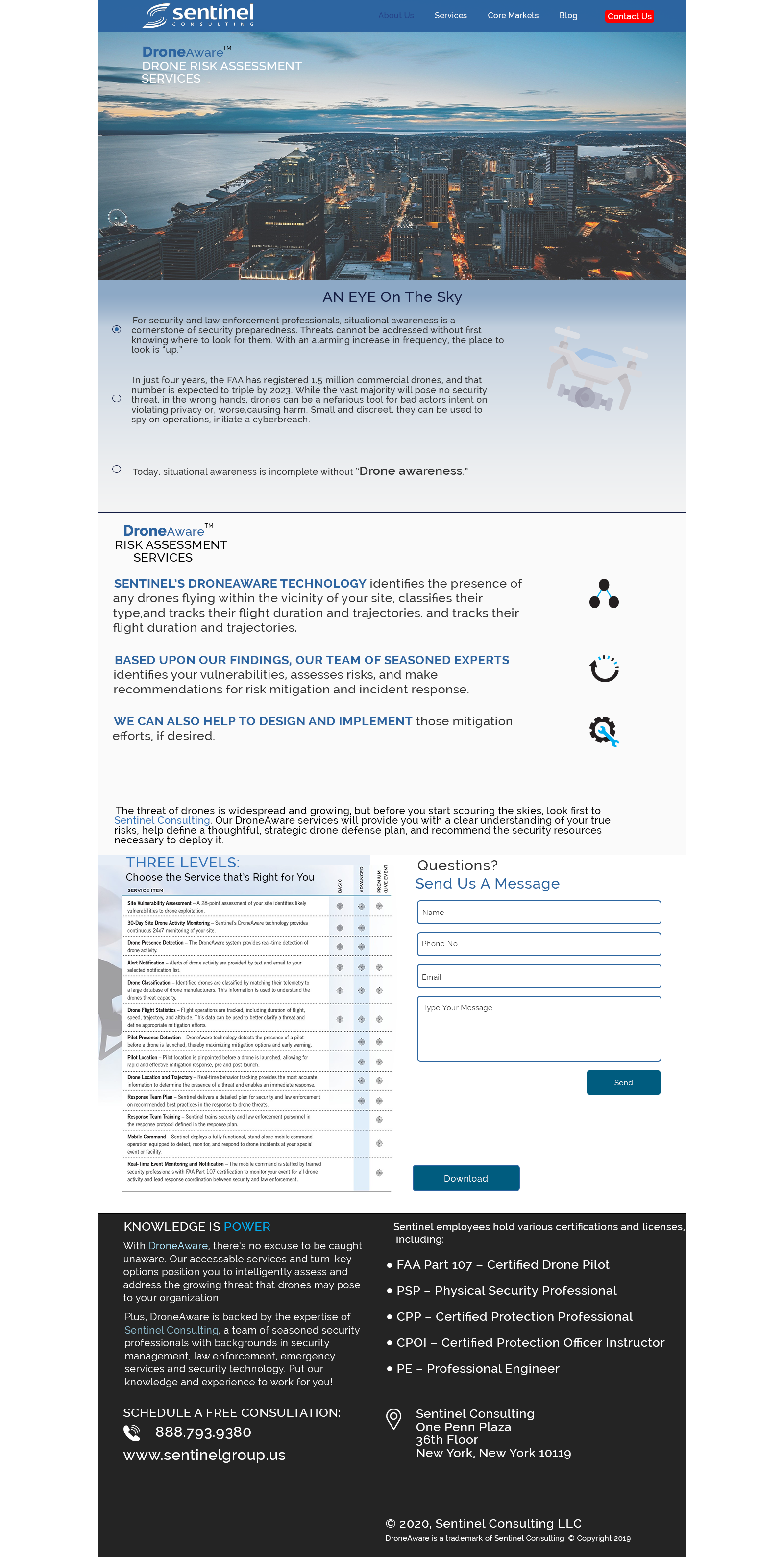 Web-Design von optimistic1997 für Sentinel Consulting, LLC | Design #24576041