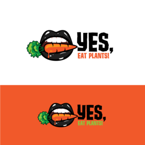 YES, EAT PLANTS! | Logo-Design von Graphic Bricks