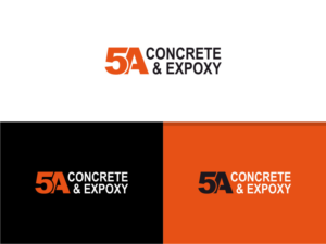 5A Concrete & Expoxy | Logo-Design von Atvento Graphics