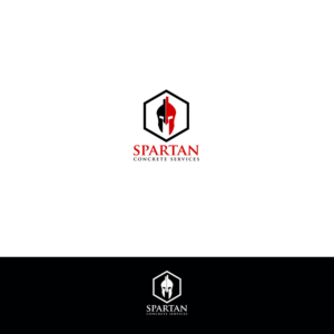 Spartan Concrete Services | Logo Design by DesignDUO