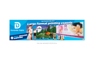 Website Banner - Dynamite Digital (Large Format Printing Company) | Grafik-Design von Benson M.