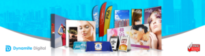 Website Banner - Dynamite Digital (Large Format Printing Company) | Graphic Design by desainerd