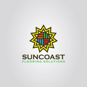 Logo Design by jhunzkie24 for SunCoast Flooring Solutions | Design #24563243