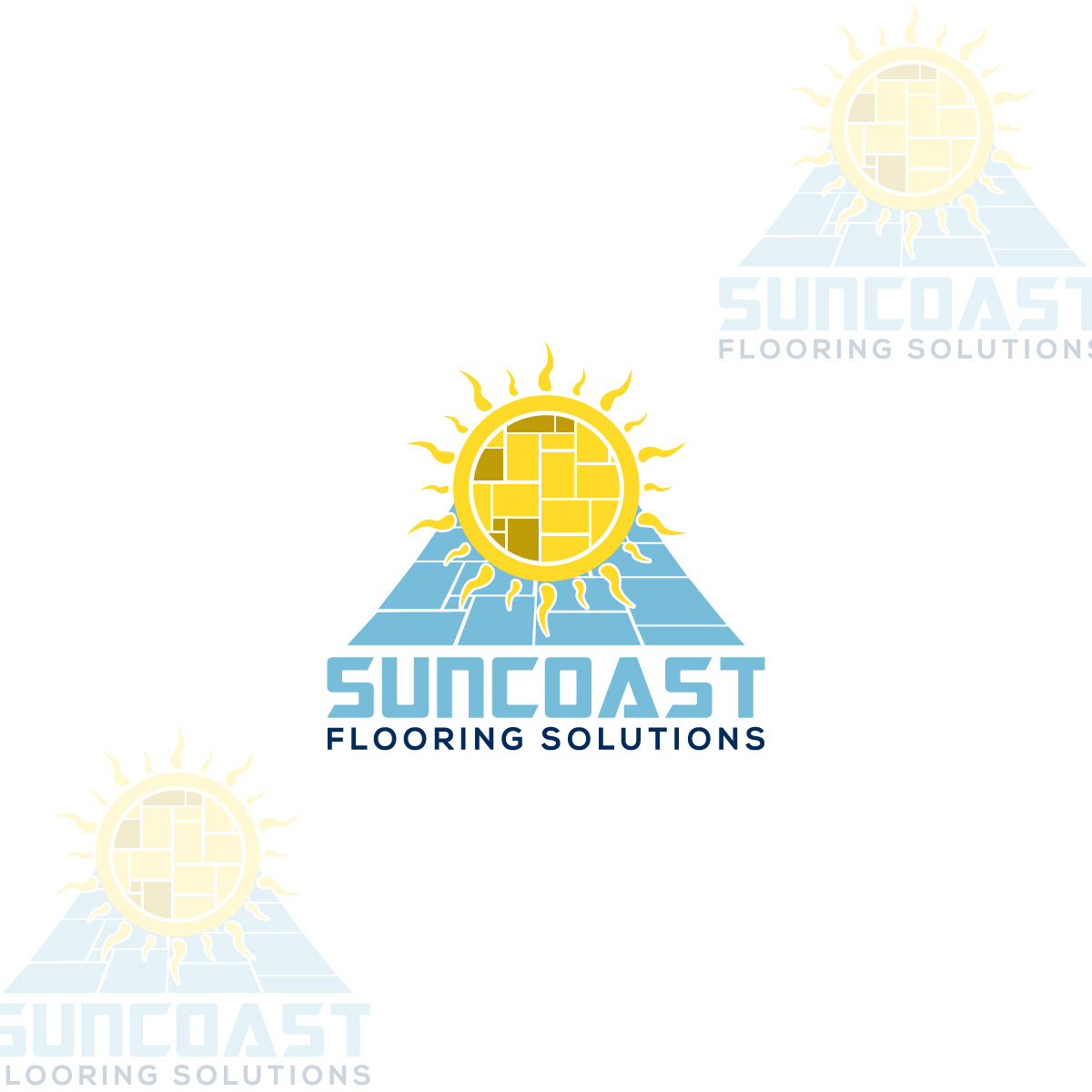 Logo Design by creative.bugs for SunCoast Flooring Solutions | Design #24569563