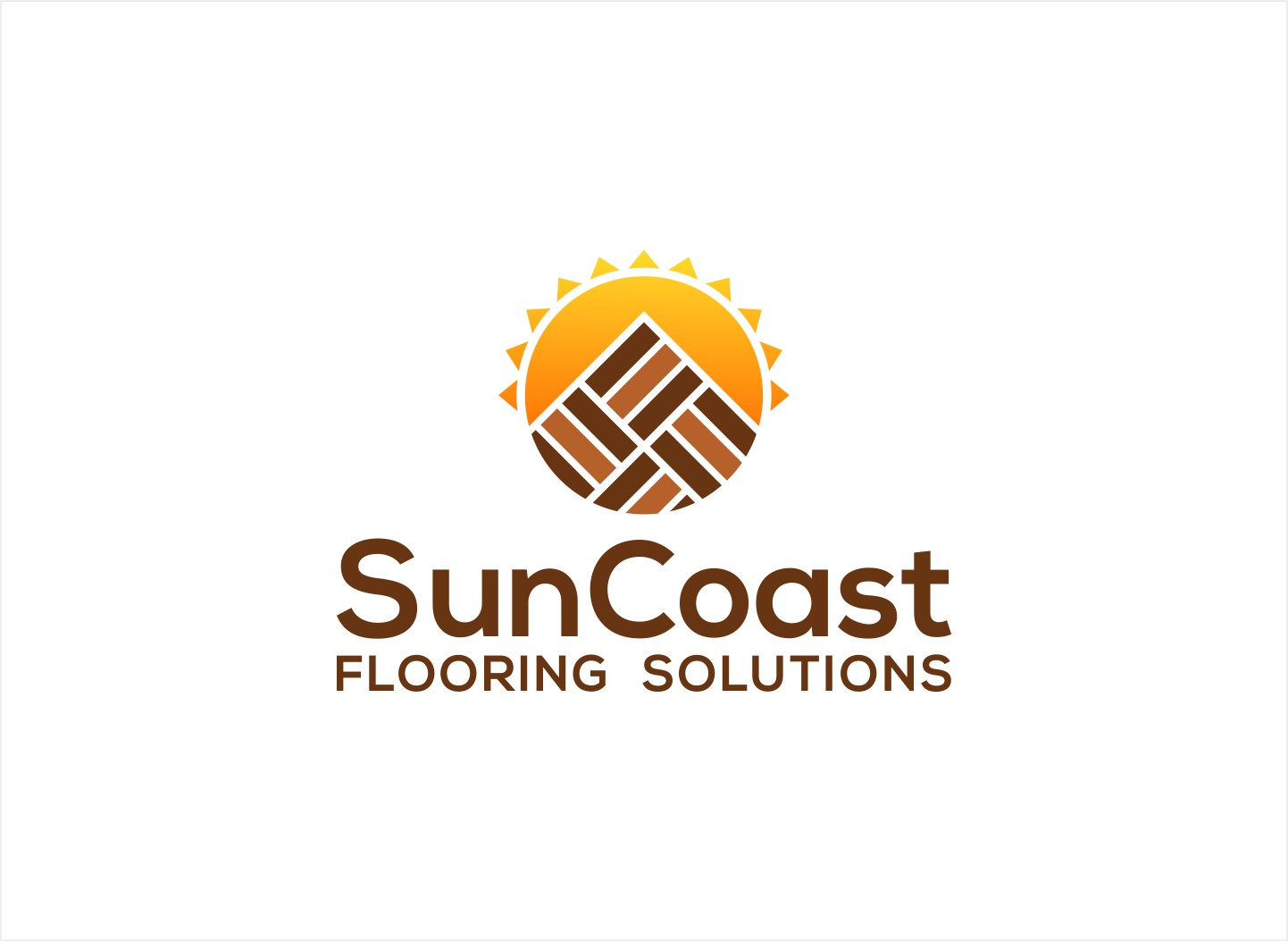 Logo Design by creative.bugs for SunCoast Flooring Solutions | Design #24570813