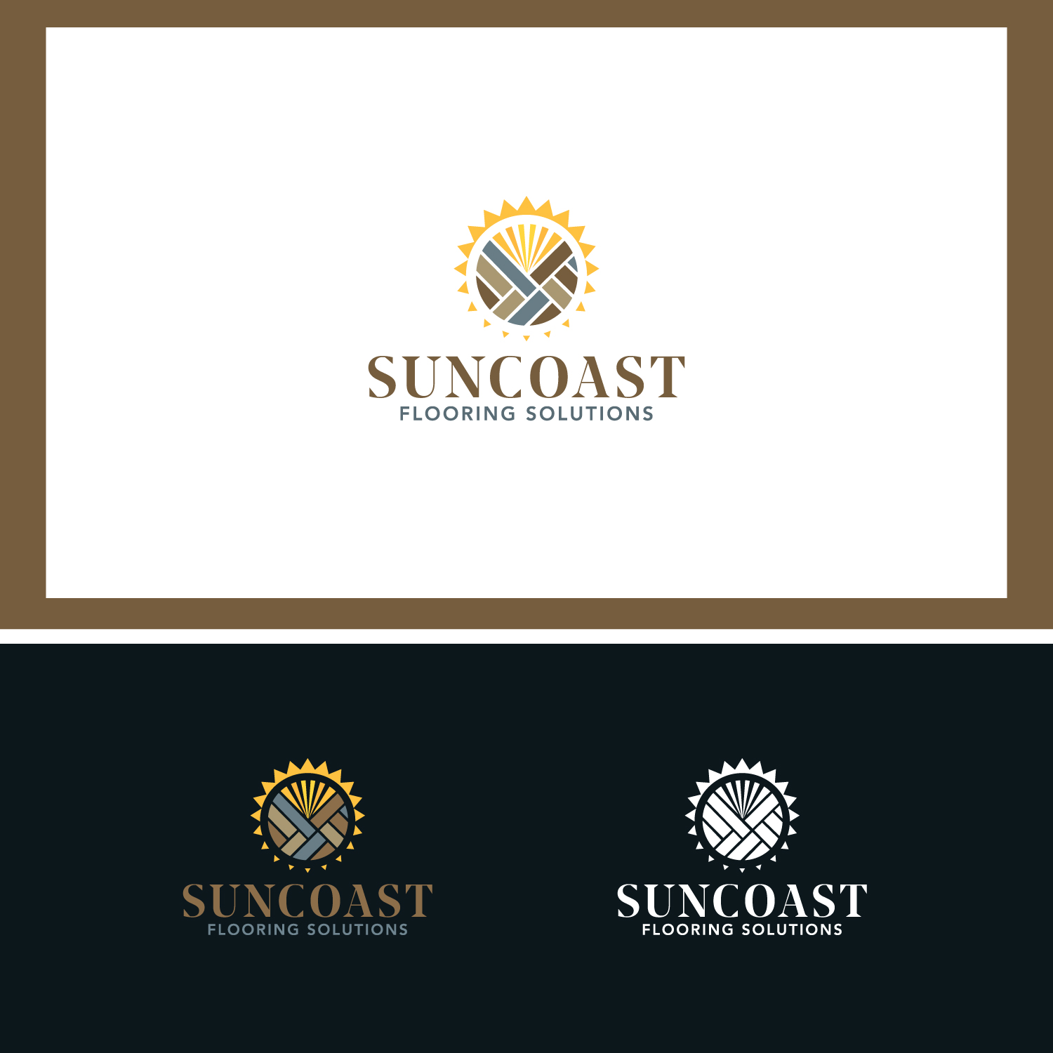 Logo Design by sankar999 for SunCoast Flooring Solutions | Design #24565435