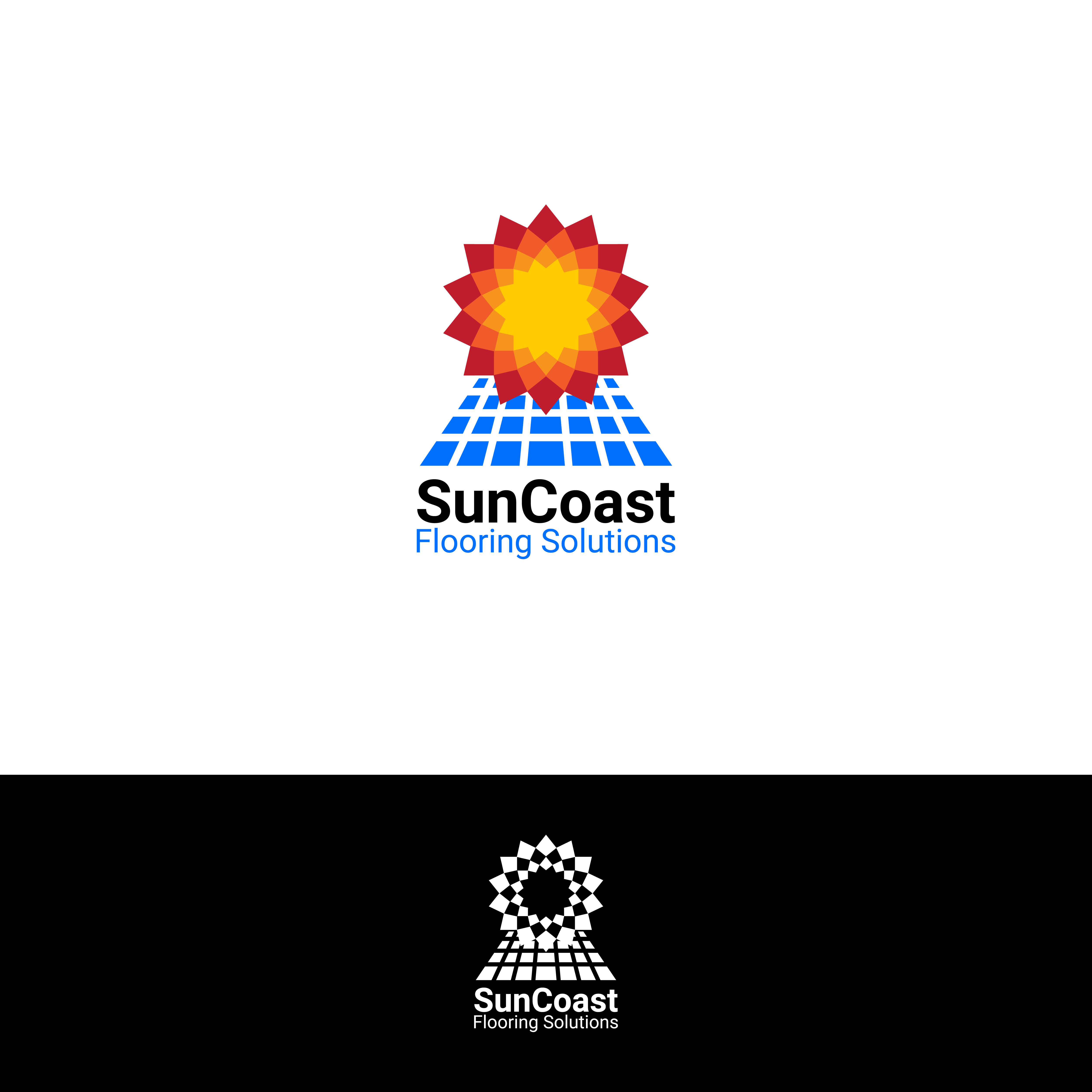 Diseño de Logo por ARTBOT DESIGN para SunCoast Flooring Solutions | Diseño #24563748