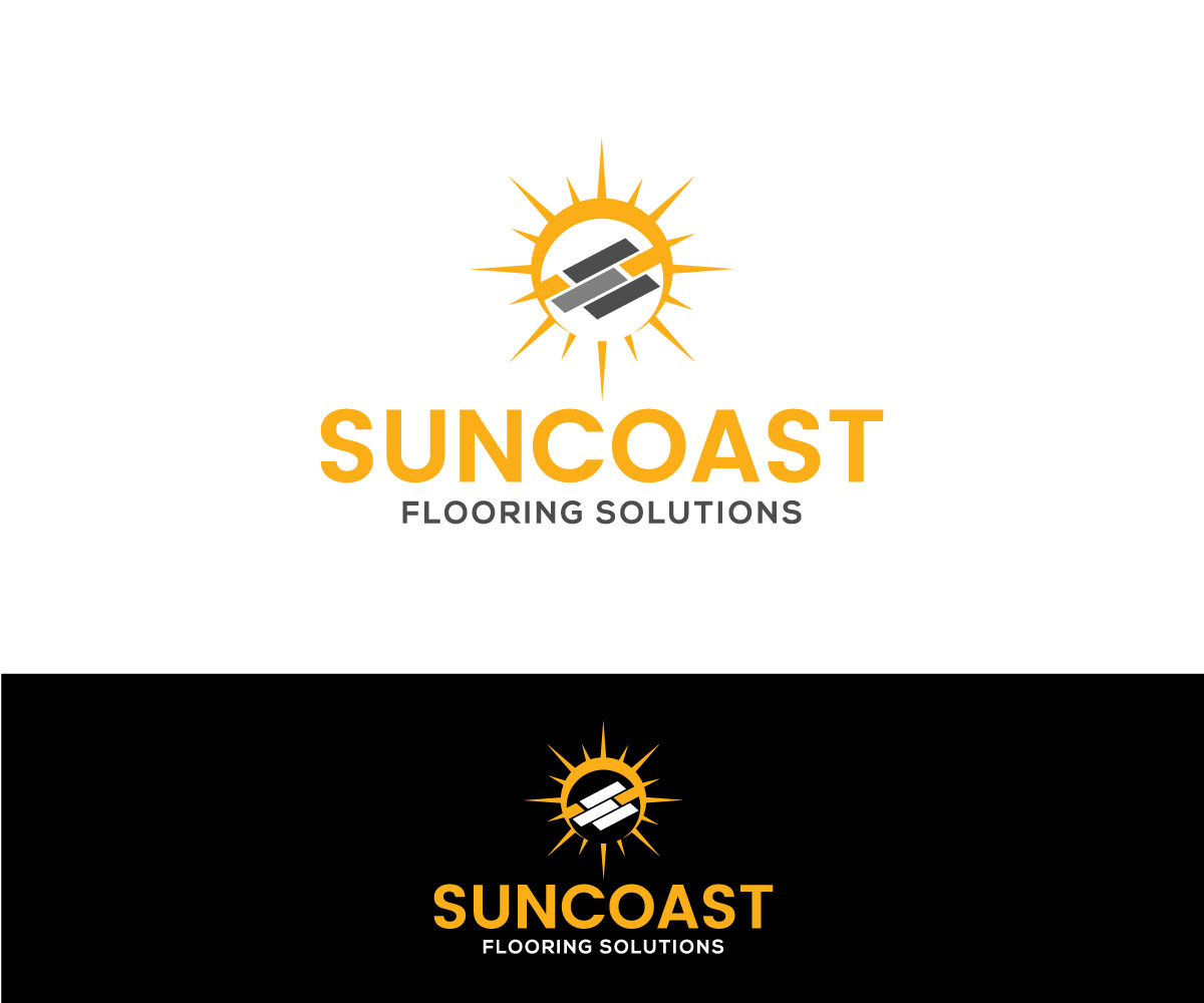 Logo-Design von flora.c design für SunCoast Flooring Solutions | Design #24565736